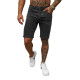 Men's black denim shorts Dovi NB/MP0315N - Shorts | Bridges Men's black denim shorts Dovi NB/MP0315N