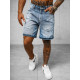 Men's light blue denim shorts Akel O/JD-2443K - Shorts | Bridges Men's light blue denim shorts Akel O/JD-2443K