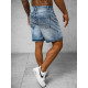 Men's light blue denim shorts Akel O/JD-2443K - Shorts | Bridges Men's light blue denim shorts Akel O/JD-2443K