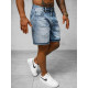 Men's light blue denim shorts Akel O/JD-2443K - Shorts | Bridges Men's light blue denim shorts Akel O/JD-2443K