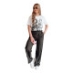 Women's casual trousers black Seni UY2704 - Jeans and Trousers Women's casual trousers black Seni UY2704