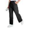 Женские широкие брюки черного цвета Milin