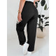 Women's wide trousers in black Milin UY2659 - Jeans and Trousers Women's wide trousers in black Milin UY2659