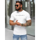 Men's white Victory shirt NB/MT3138 - T-shirt Men's white Victory shirt NB/MT3138