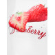 Moteriški balti marškinėliai Strawberry JS/R62639