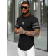 Men's black T-shirt Bicon O/B1213 - T-shirt Men's black T-shirt Bicon O/B1213
