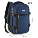 Explore Travel Backpack Dark Blue ZG921