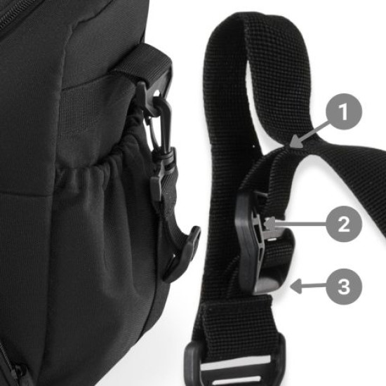 Stroller Black Bag Baby ZG939 - Accessories for women Stroller Black Bag Baby ZG939