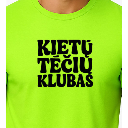 Men's neon green T-shirt Cool Dad (black) PK4004