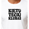 Vyriški balti marškinėliai Kietas tėtis (juodas) PK4004