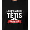 Musta Happy Daddy T-paita (valkoinen) PK4006