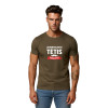 Happy Daddy (valkoinen) khaki T-paita PK4006