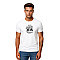 Biały T-shirt męski Best Dad (czarny)
