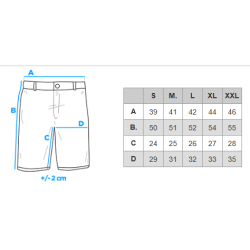 Vyriški rusvi šortai Aron