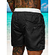 Men's shorts black/white Renald JS/17K561/2