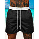 Men's shorts black/white Renald JS/17K561/2