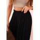 Women's wide leg trousers in black Andi 31799