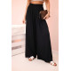 Women's wide leg trousers in black Andi 31799