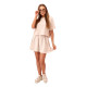 Women's brown cotton set with wide shorts Com 32441 - For women Women's brown cotton set with wide shorts Com 32441
