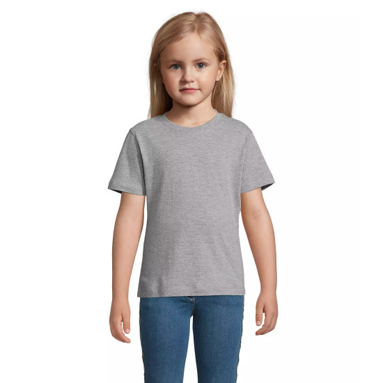 Kids unisex grey T-shirt Kids KIDS11970 - T-shirt Kids unisex grey T-shirt Kids KIDS11970