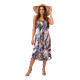 Women's navy blue strapless dress Shine 32684 - Dresses and tunics Women's navy blue strapless dress Shine 32684