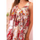 Women's red dress with shoulder straps Shine 32685 - Dresses and tunics Women's red dress with shoulder straps Shine 32685