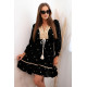 Women's black dress with embroidery Palace 32648 - For women Women's black dress with embroidery Palace 32648