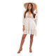 Women's white dress with embroidery Palace 32649 - For women Women's white dress with embroidery Palace 32649