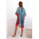 Women's blue beach dress with neckline Beach 32634 - For women Women's blue beach dress with neckline Beach 32634