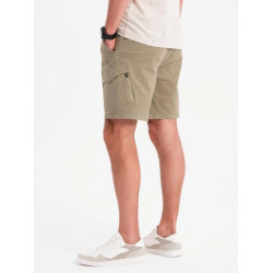 Vyriški chaki spalvos šortai Stuart