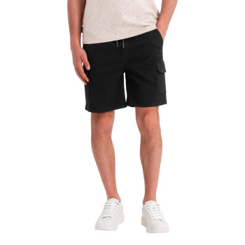 Мужские черные шорты Aron