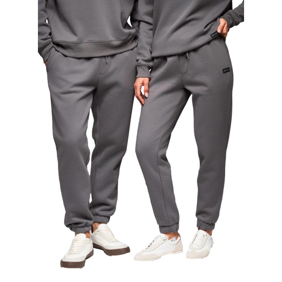 Unisex casual dark grey trousers Argan V18 OU-PSBC-0100 - Trousers Unisex casual dark grey trousers Argan V18 OU-PSBC-0100