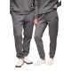 Unisex casual dark grey trousers Argan V18 OU-PSBC-0100 - Trousers Unisex casual dark grey trousers Argan V18 OU-PSBC-0100