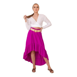 Moteriškas violetinis sijonas Pixel Moteriškas violetinis sijonas Pixel