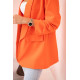 Moteriškas oranžinis švarkas Florita 32099 - Moterims Moteriškas oranžinis švarkas Florita 32099