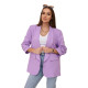 Moteriškas šviesiai violetinis švarkas Florita