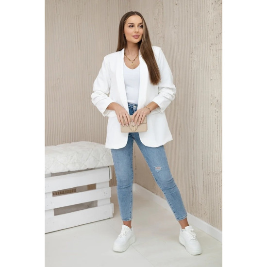 Women's white jacket Florita 23827 - For women Women's white jacket Florita 23827