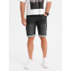 Men's black denim shorts Ragat V3 OM-SRDS-0164 - Shorts | Bridges Men's black denim shorts Ragat V3 OM-SRDS-0164