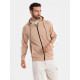 Brązowy sweter męski Dan V4 OM-SSZP-0210 - Swetry męskie| Swetry online Brązowy sweter męski Dan V4 OM-SSZP-0210