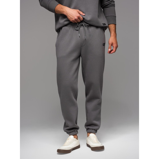 Unisex casual dark grey trousers Argan V18 OU-PSBC-0100 - Trousers Unisex casual dark grey trousers Argan V18 OU-PSBC-0100
