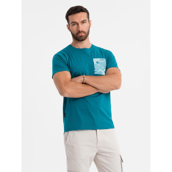 Vyriški turkio spalvos marškinėliai Brave V1 OM-TSPT-0228