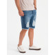 Men's blue denim shorts Urban V3 OM-SRDS-0157 - Shorts | Bridges Men's blue denim shorts Urban V3 OM-SRDS-0157