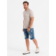 Men's blue denim shorts Urban V3 OM-SRDS-0157 - Shorts | Bridges Men's blue denim shorts Urban V3 OM-SRDS-0157