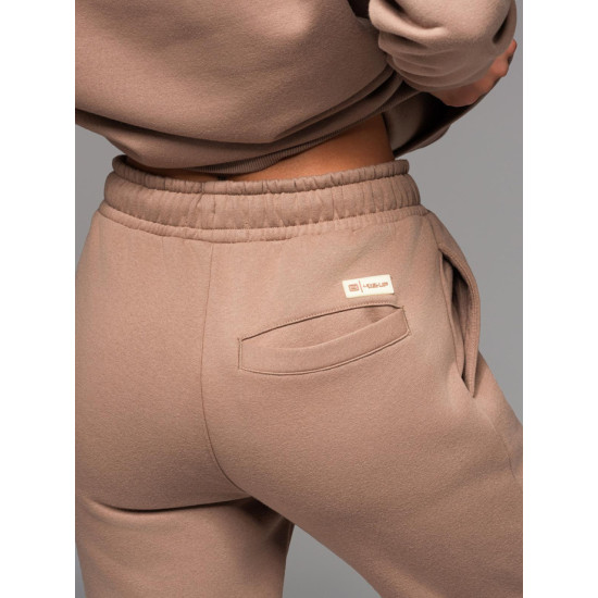 Unisex laisvalaikio kostiumas rudos spalvos Couple V16 Z109 - Vyrams Unisex laisvalaikio kostiumas rudos spalvos Couple V16 Z109