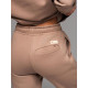 Unisex laisvalaikio kostiumas rudos spalvos Couple V16 Z109 - Vyrams Unisex laisvalaikio kostiumas rudos spalvos Couple V16 Z109