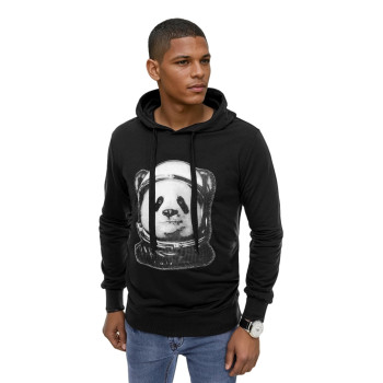 Мужской черный свитшот Panda