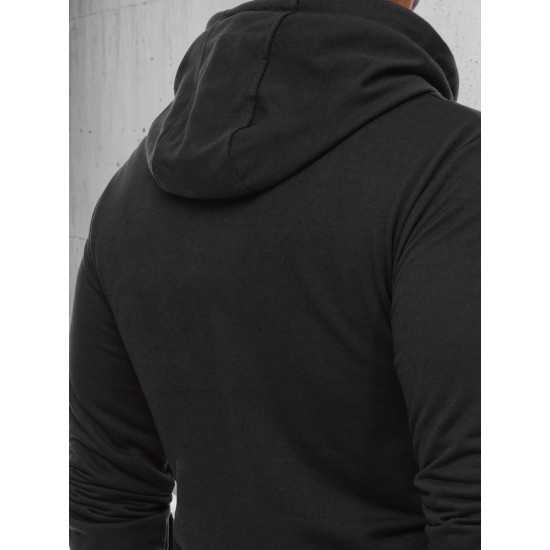 Czarny sweter męski Panda BX5130 - Swetry męskie| Swetry online Czarny sweter męski Panda BX5130