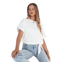 Moteriška balta palaidinė ROPEZ Moteriška balta palaidinė ROPEZ