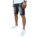 Men's dark grey short denim shorts Gin