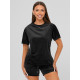 Women's velour black set Stel JS/35C1616/3 - For women Women's velour black set Stel JS/35C1616/3